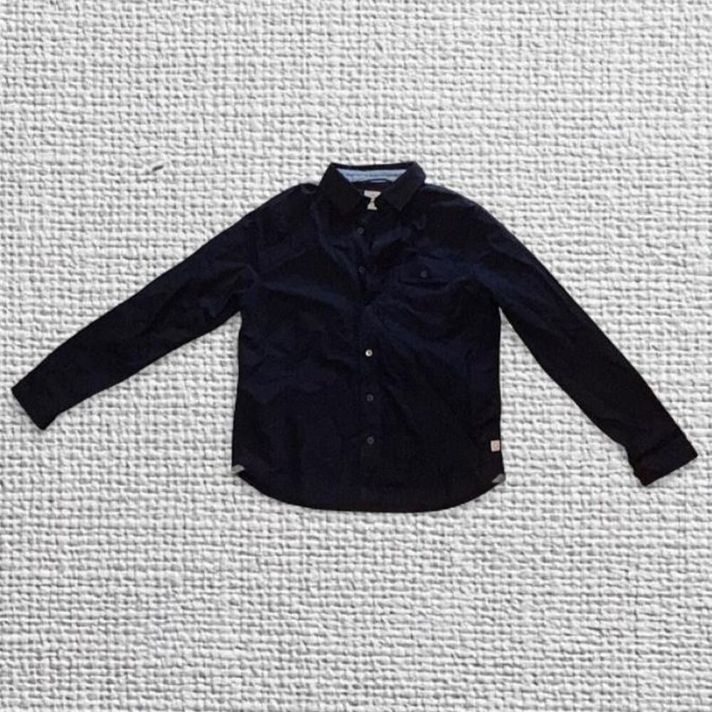 Imperfects Men's Navy And Black Shirt